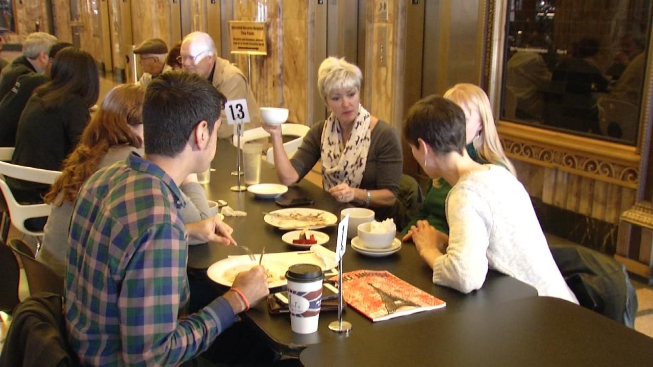 Tulsa Group With Ties To Paris Finds Comfort In Each Other