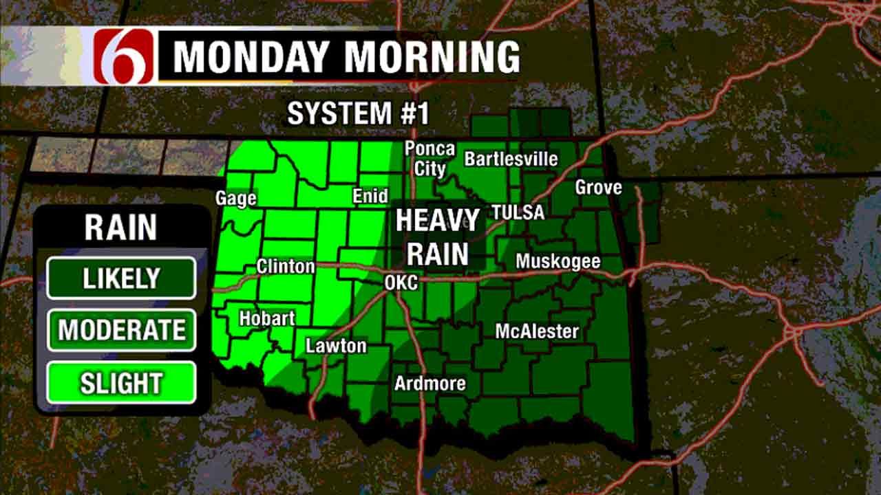 Stacia Knight Weather Blog: Back-To-Back Storm Systems Approaching