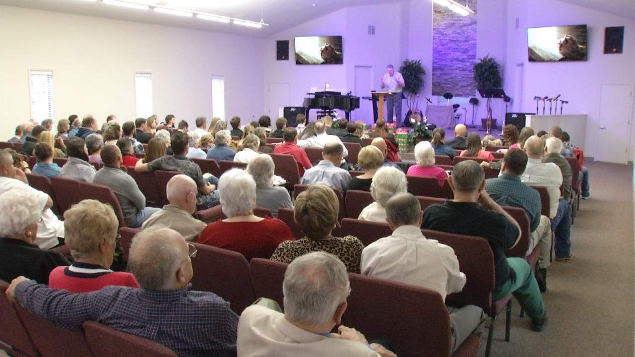 Tornado-Damaged Sand Springs Church Celebrates Anniversary