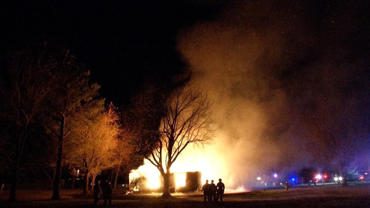 Family, Pet Pig Escape Tulsa County House Fire