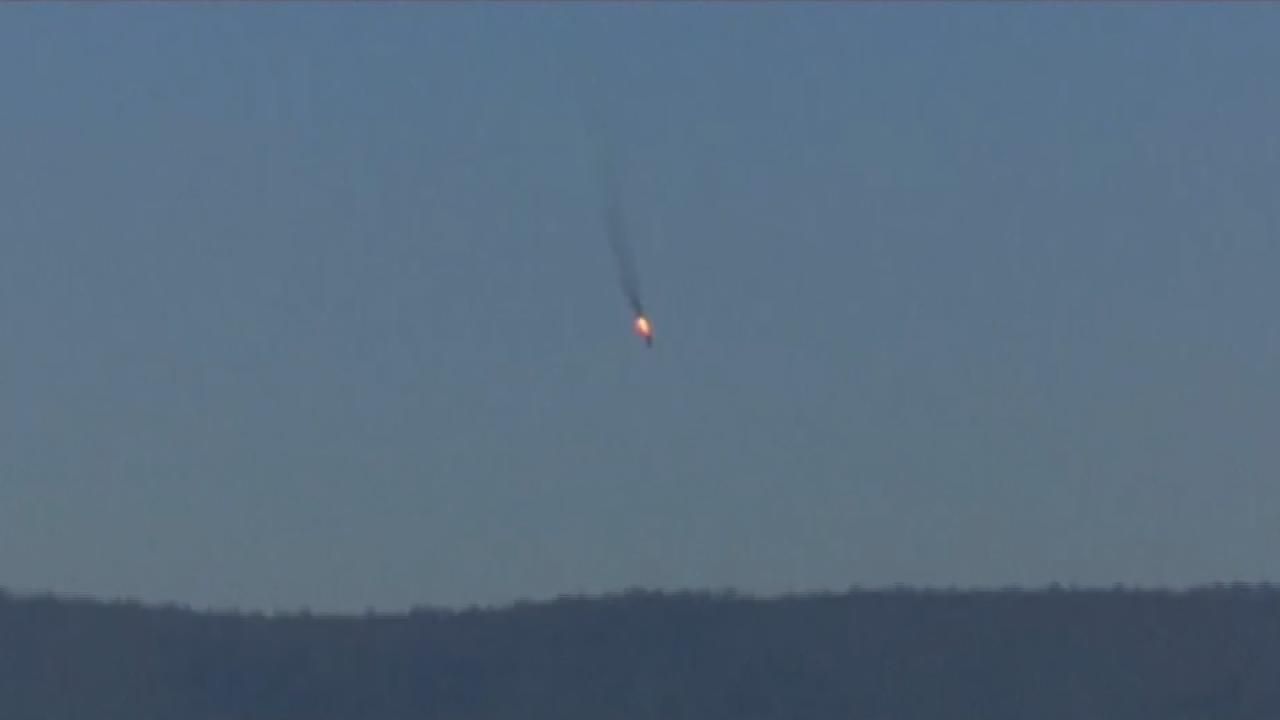 Turkish Military Shoots Down Russian Fighter Jet Over Syria