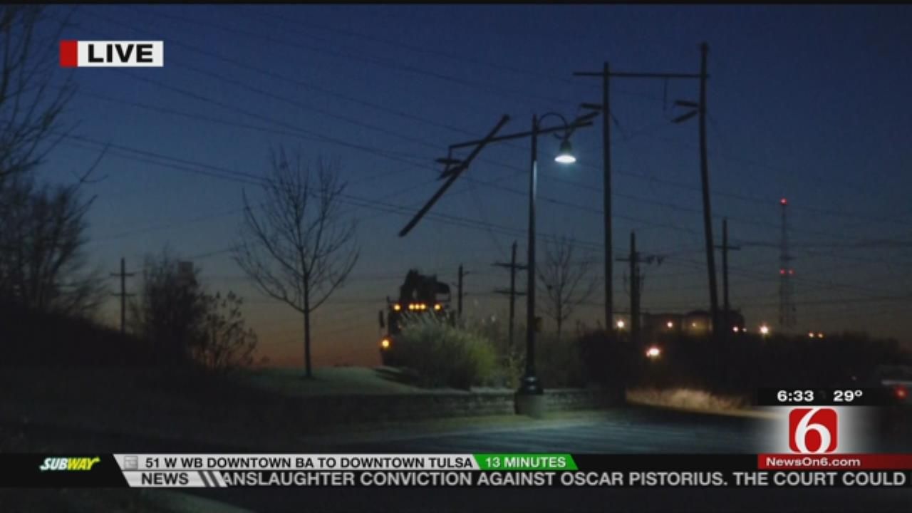 Woman Leads Officers On Chase, Crashes Into Power Pole In BA, Police Say