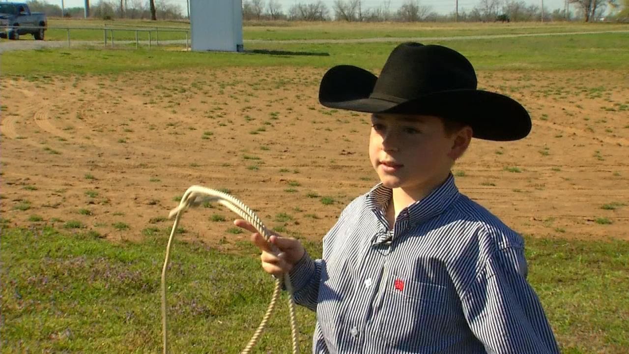 Haskell Kid Invited To Youth Roping Competition During Vegas NFR Weeks