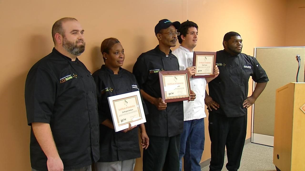 New Chefs Graduate From Tulsa Food Bank Culinary Program