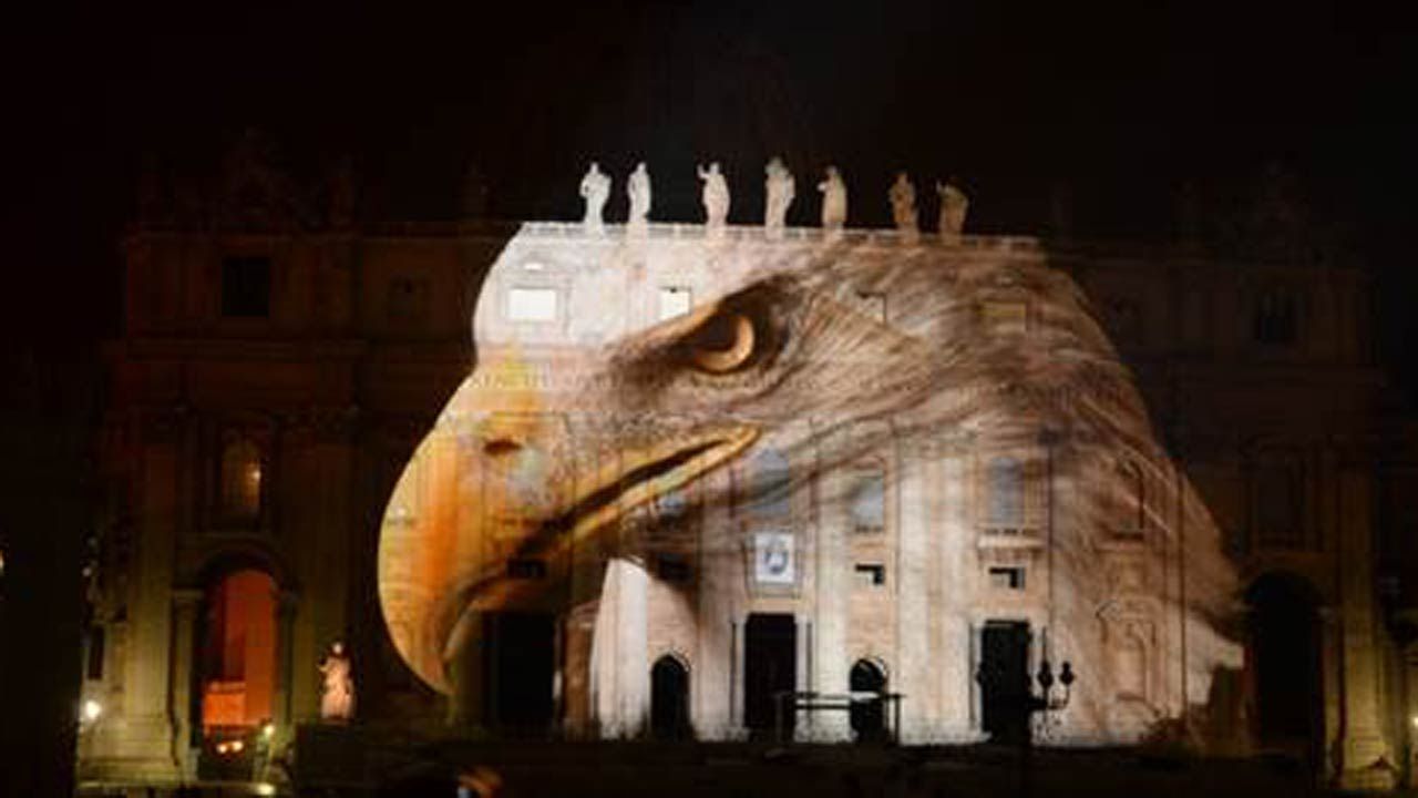 Photo Of Eagle Raised In Bartlesville Featured In Rome Display