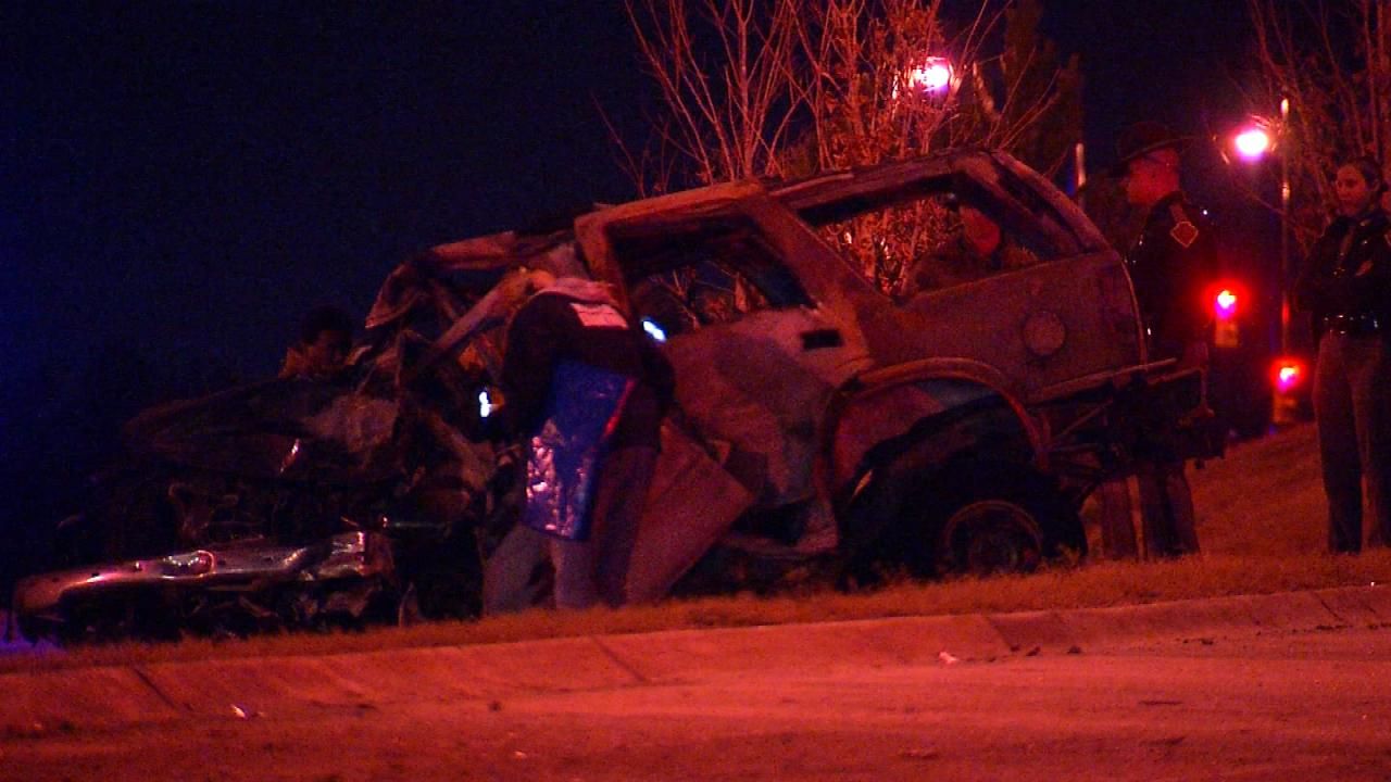 OHP: One Dead In Tulsa SUV Crash, Fire