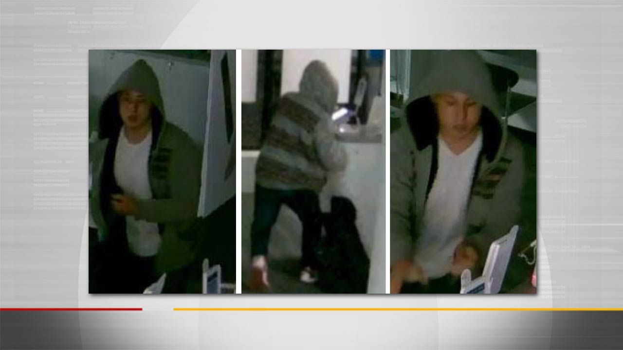 Tulsa Police Release Photos Of iPad Thief