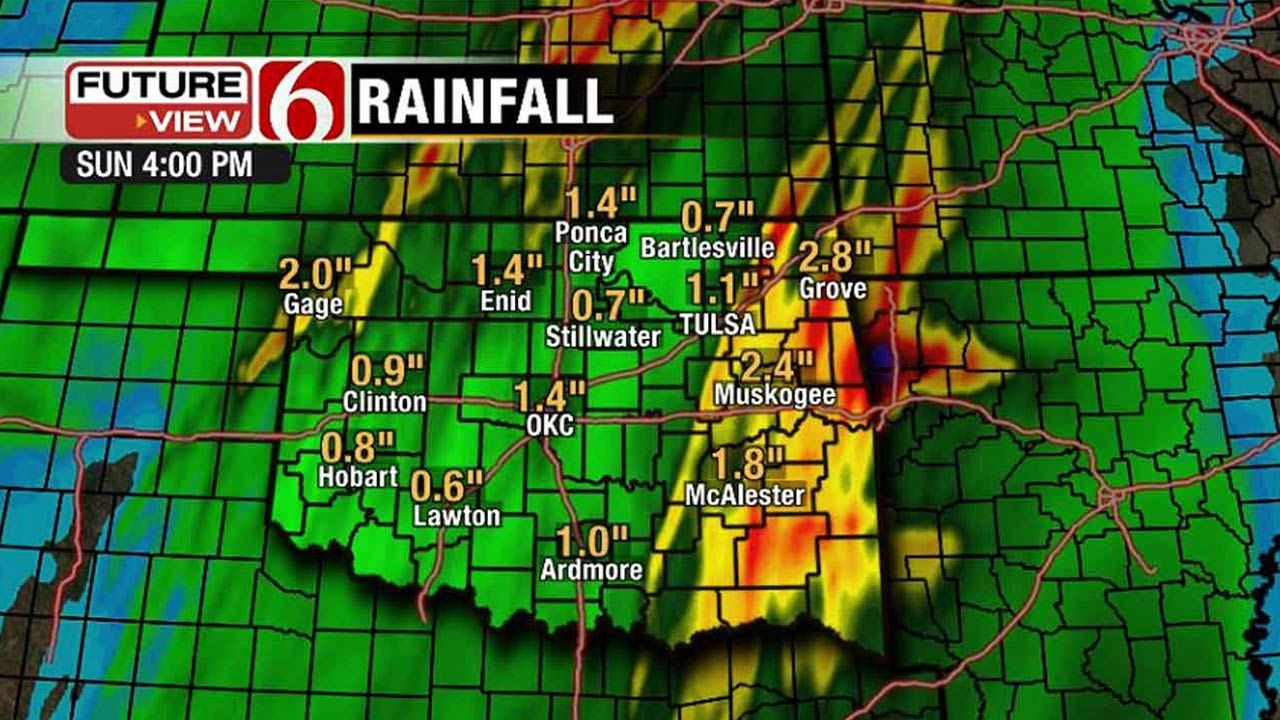 Heavy Rainfall Expected This Weekend
