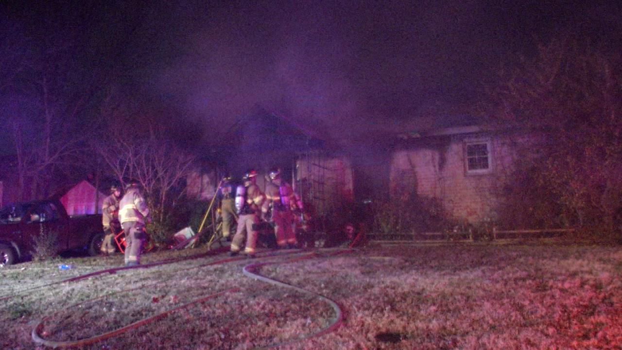 Man Treated For Smoke Inhalation After Tulsa Fire