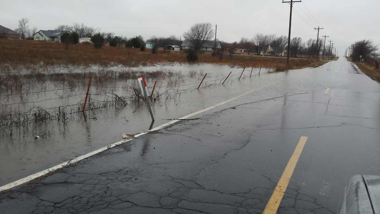 High Water Closing Some NE Oklahoma Roads