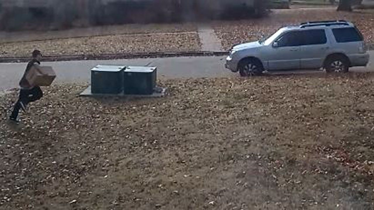 Tulsa Police Seek To Identify Package Theft Suspect
