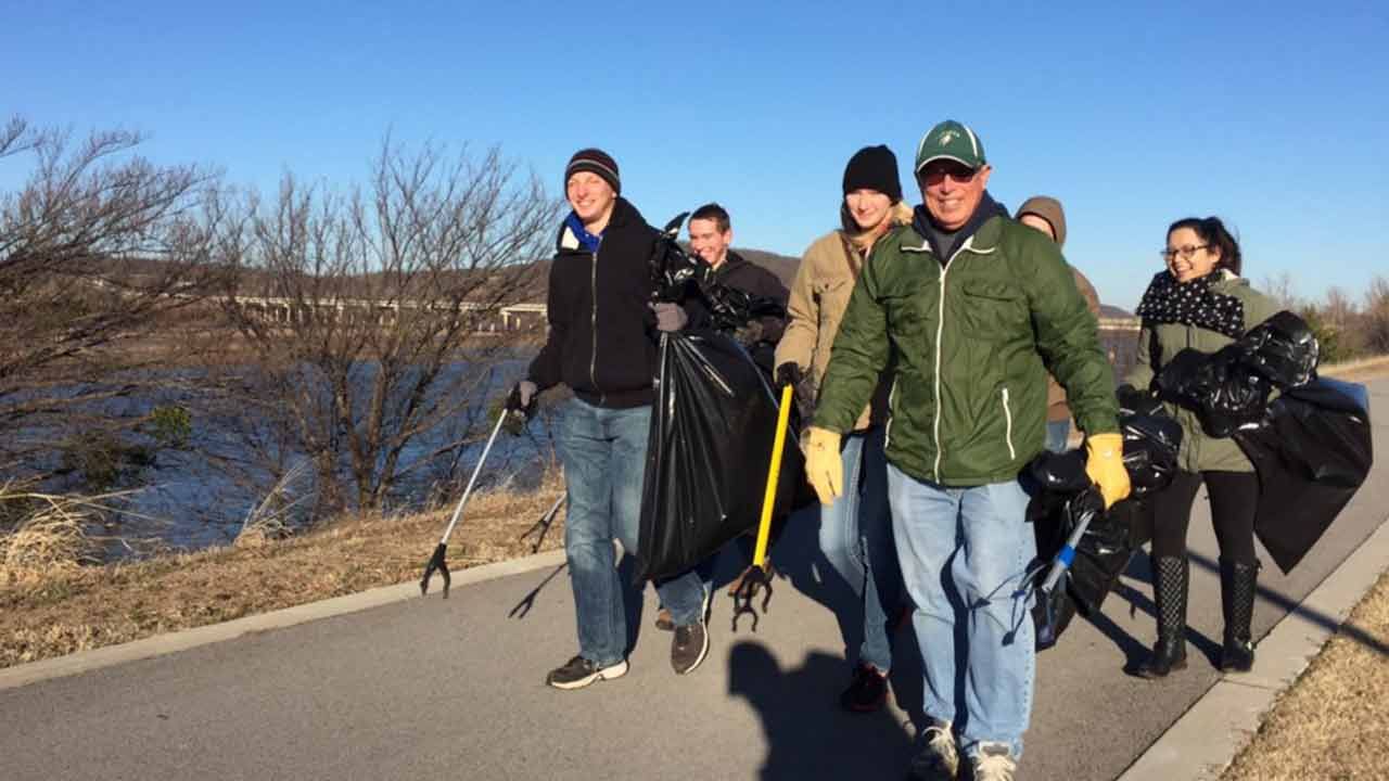 Oklahoma River Warriors Cleaning Up Waterways