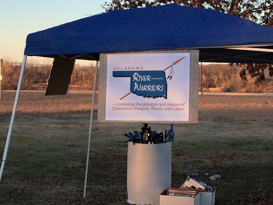 Group Cleans Up Stretch Of Arkansas River Near Downtown Tulsa