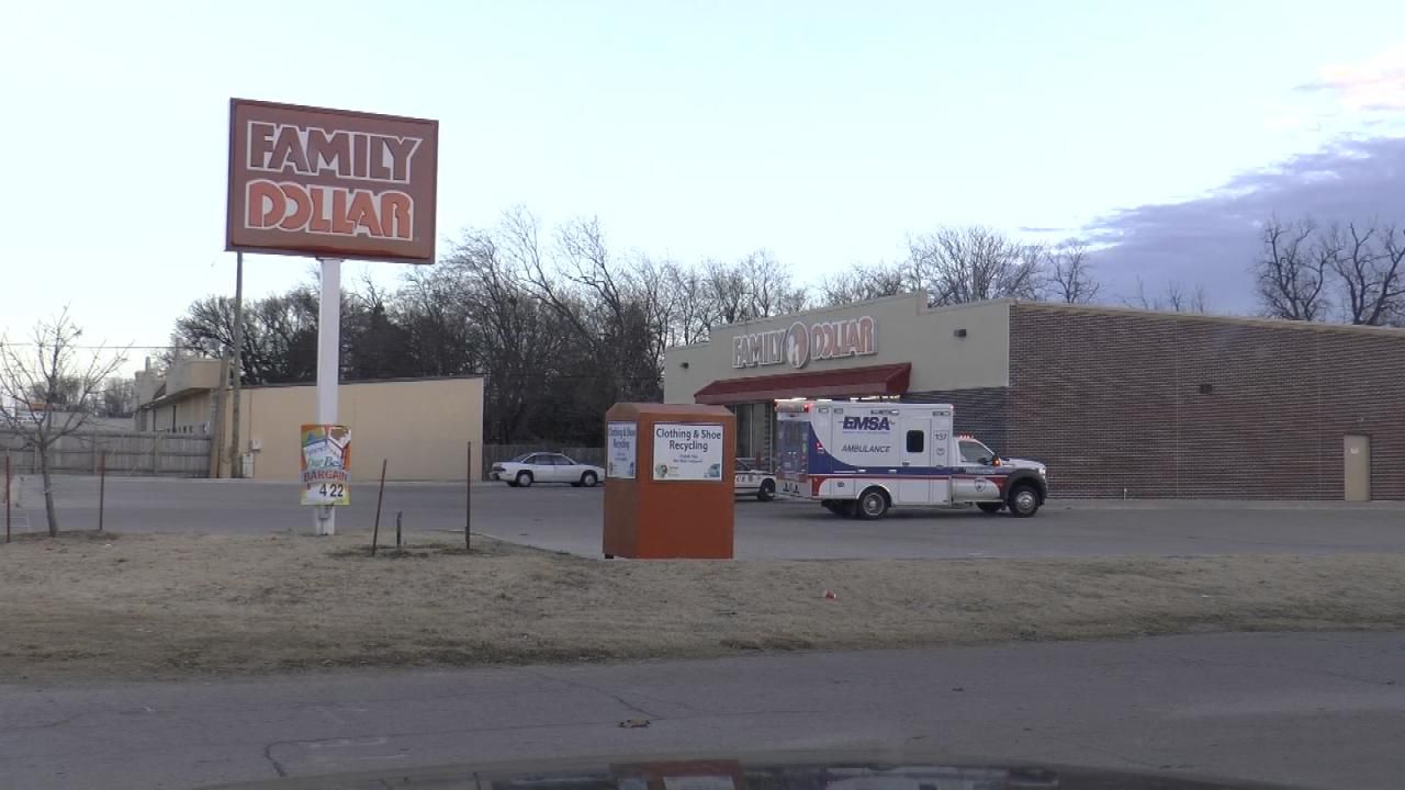 Employee Injured During Tulsa Family Dollar Store Robbery, Police Say