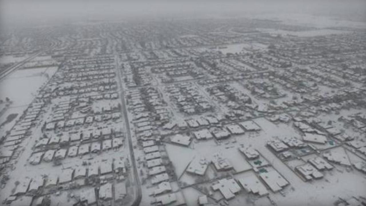 Crippling Blizzard Follows Deadly Tornadoes In Texas
