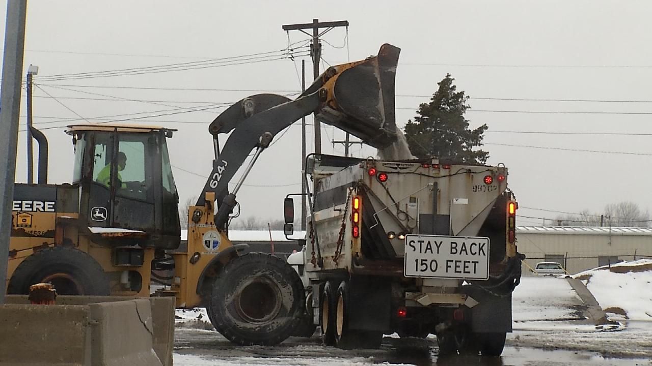 Anticipating Freezing Temperatures, City Crews Prepared To Treat Roads