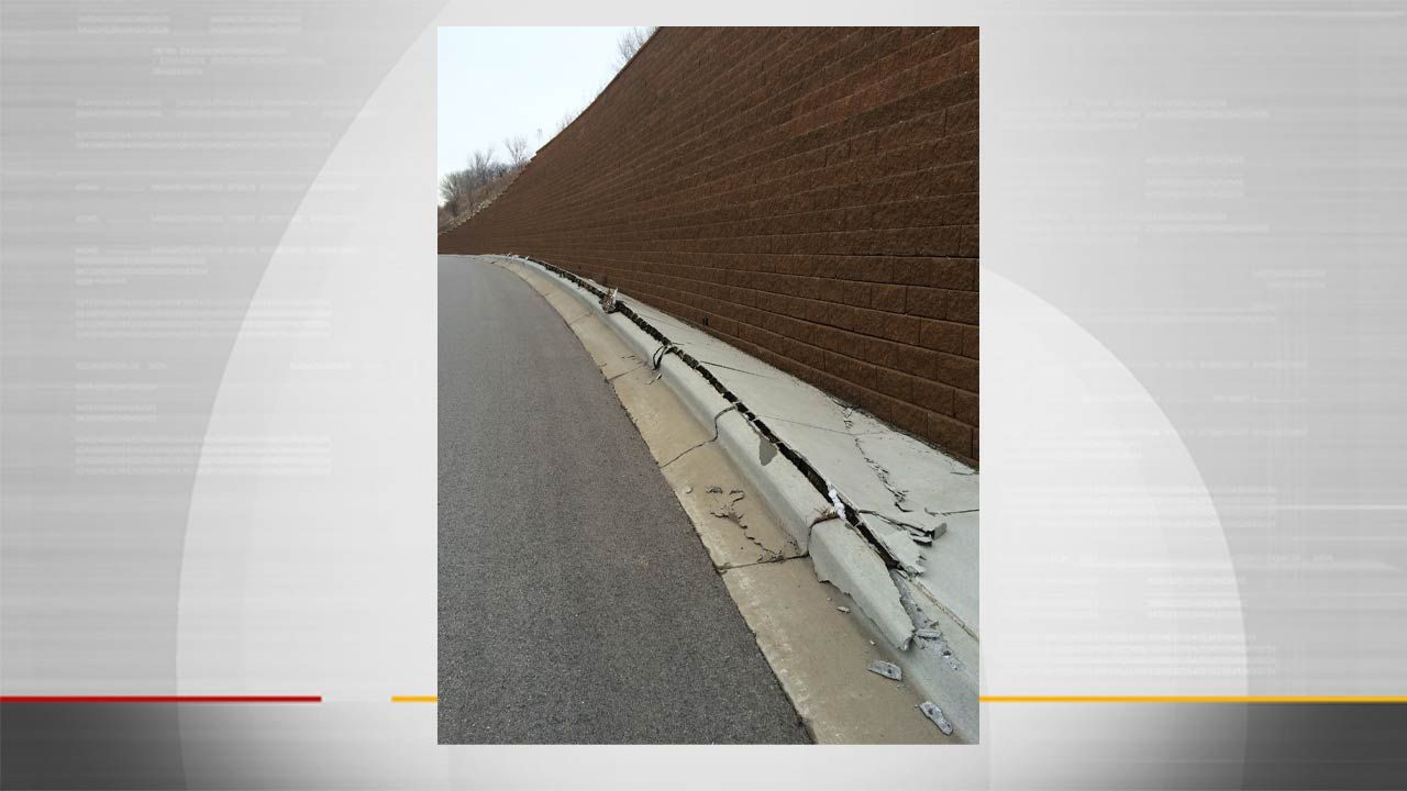 BA Police Close Hillside Drive Due To Roadway Damage