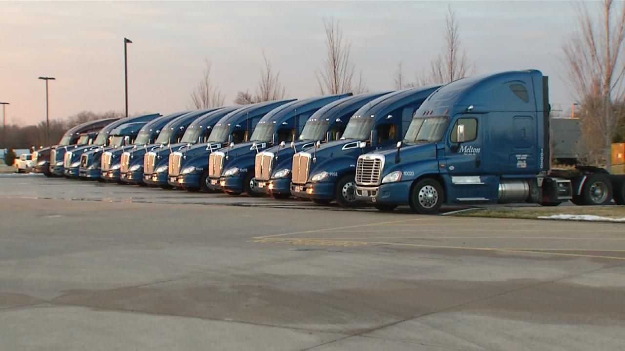 Historic Floods Leave Cross-Country Drivers Searching For New Routes