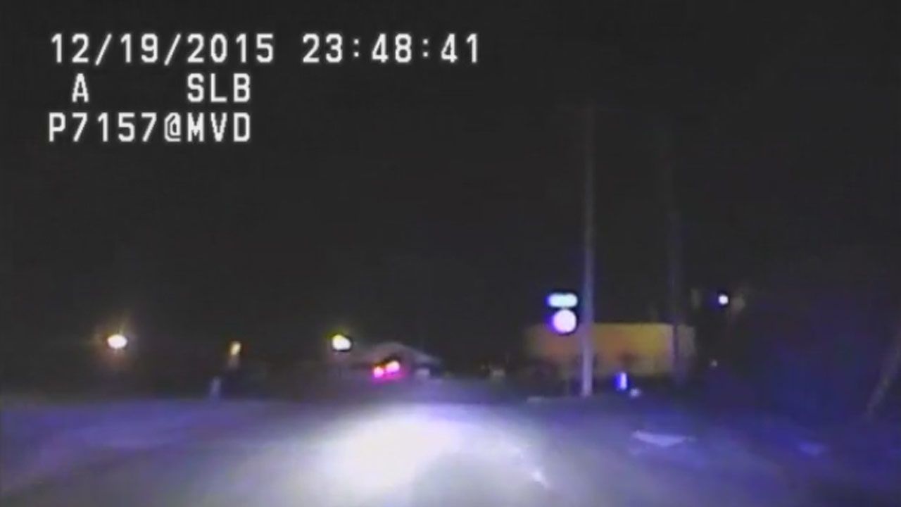 WATCH NOW: Tulsa Police Video Shows Car Crashing Into School Building