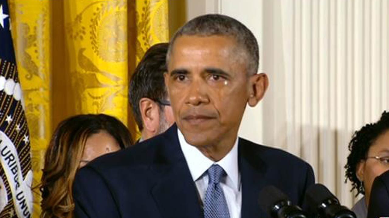 Obama Makes Emotional Plea For Increased Gun Control
