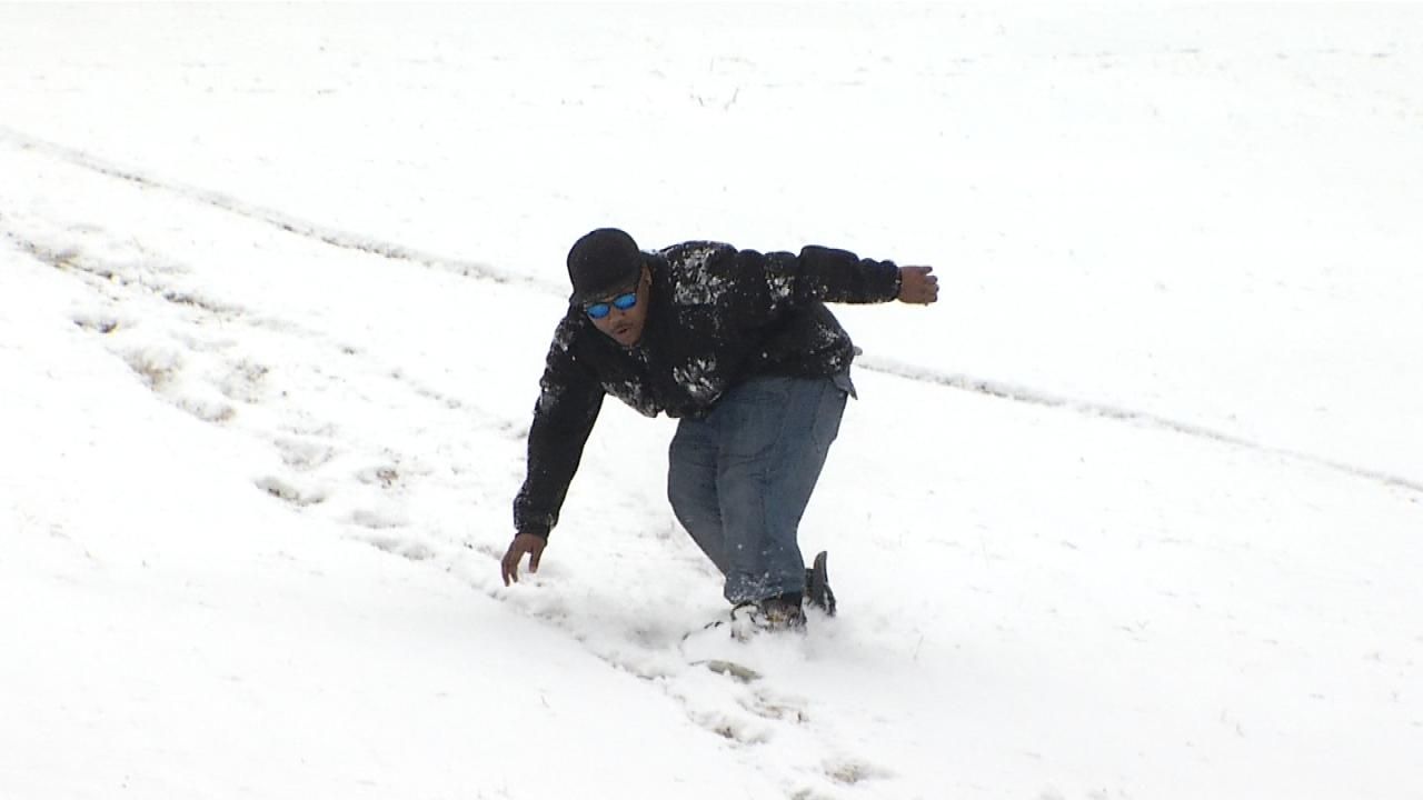 Snowfall Amounts Vary Across Green Country