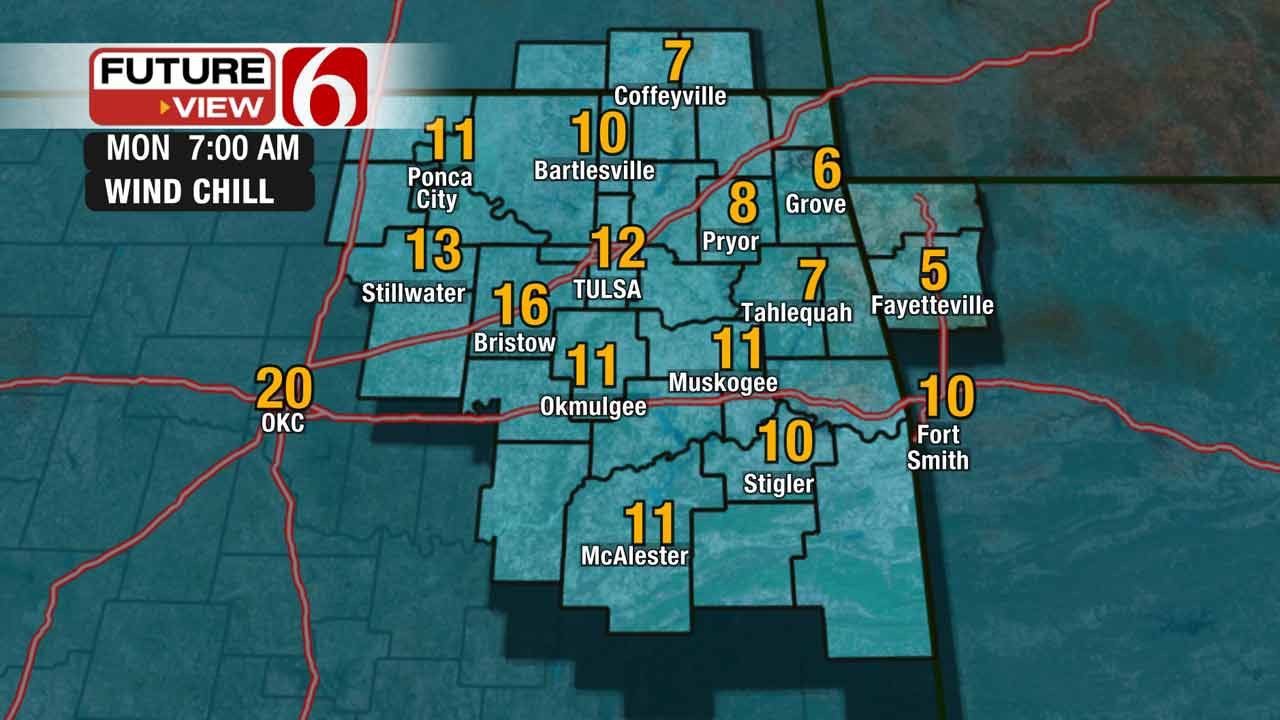 Chilly Week Ahead For Green Country
