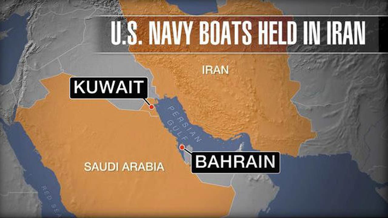 Pentagon: Two U.S. Navy Boats Held By Iran