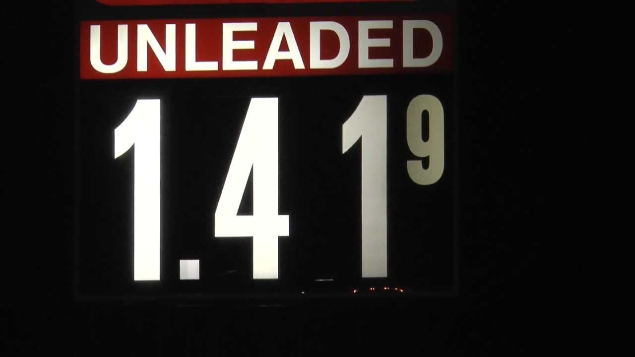 Tulsa Gasoline Prices Continue Their Slide Downward