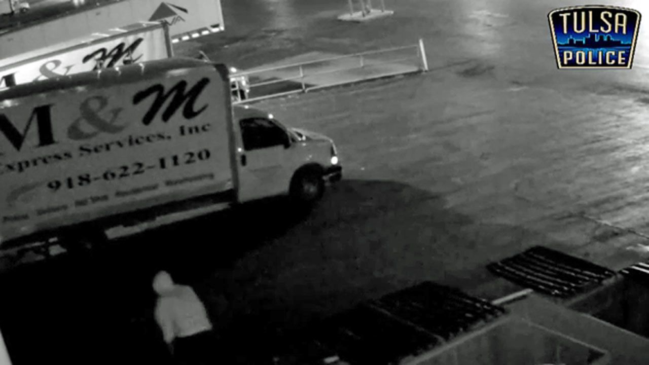 WATCH NOW: Man Makes Off With Tulsa Truck, $1 Million In Electronics