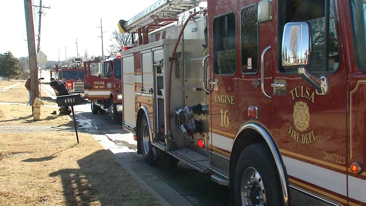 Four Children Home Alone Escape Tulsa House Fire