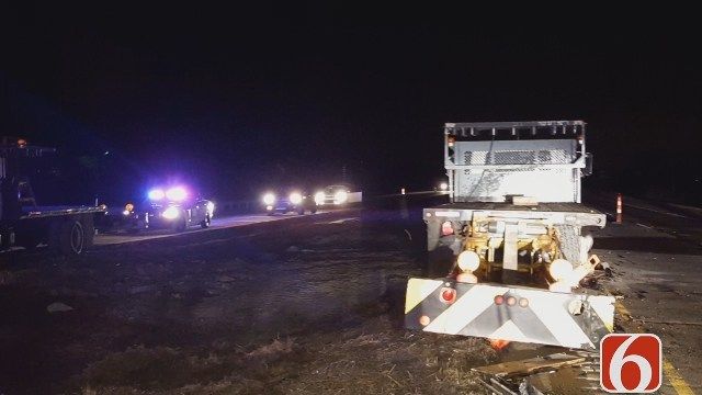 Bristow Woman Dies Crashing Into Construction Truck Near Okmulgee