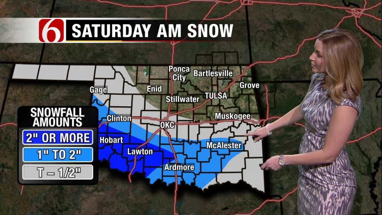 Snow, Rain In Forecast For NE Oklahoma