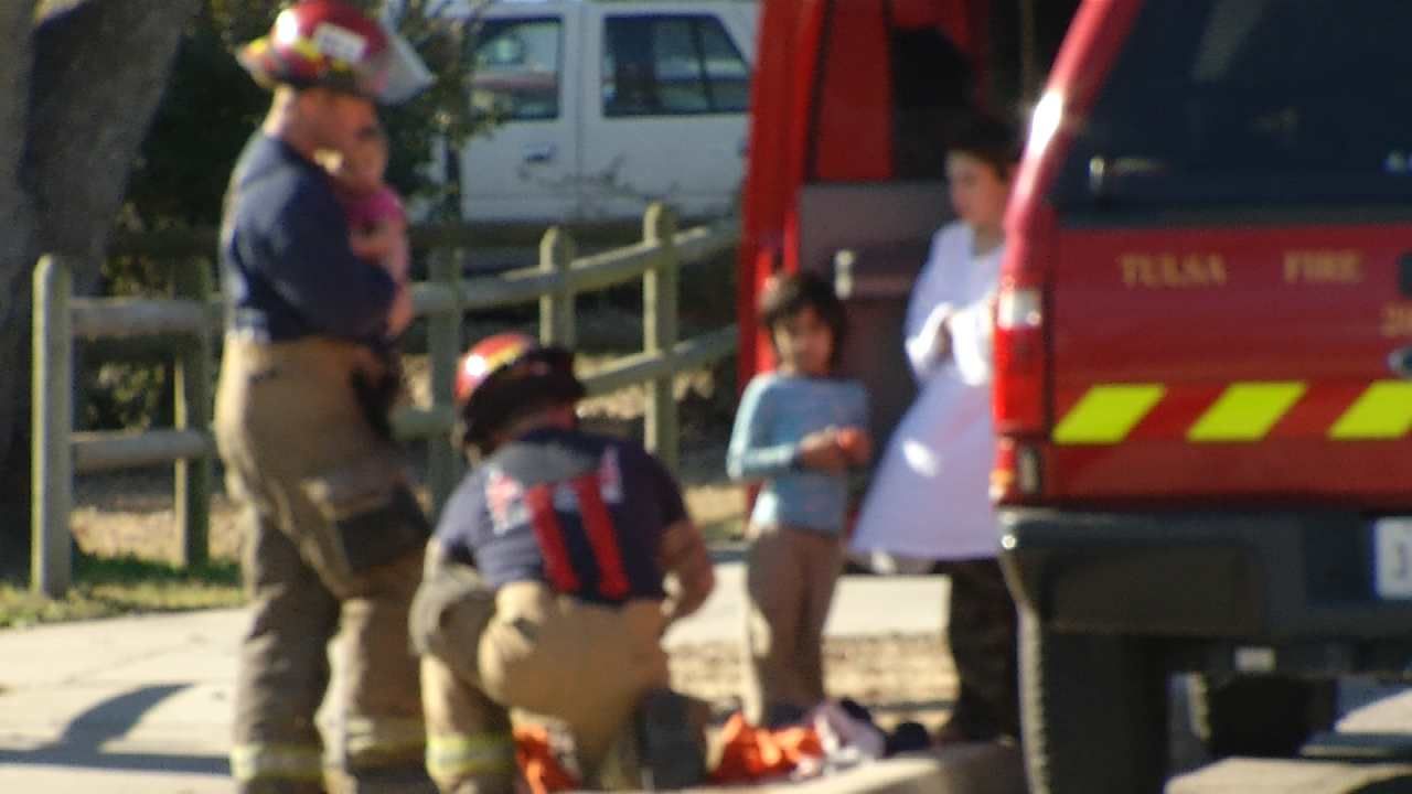 Tulsa Family Grappling With Neglect Arrests After 4 Children Escape Fire
