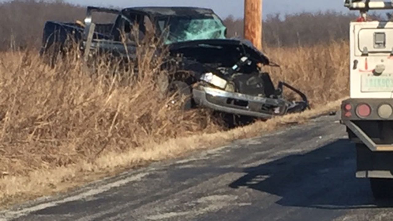 Driver Badly Hurt In Catoosa Pickup Crash