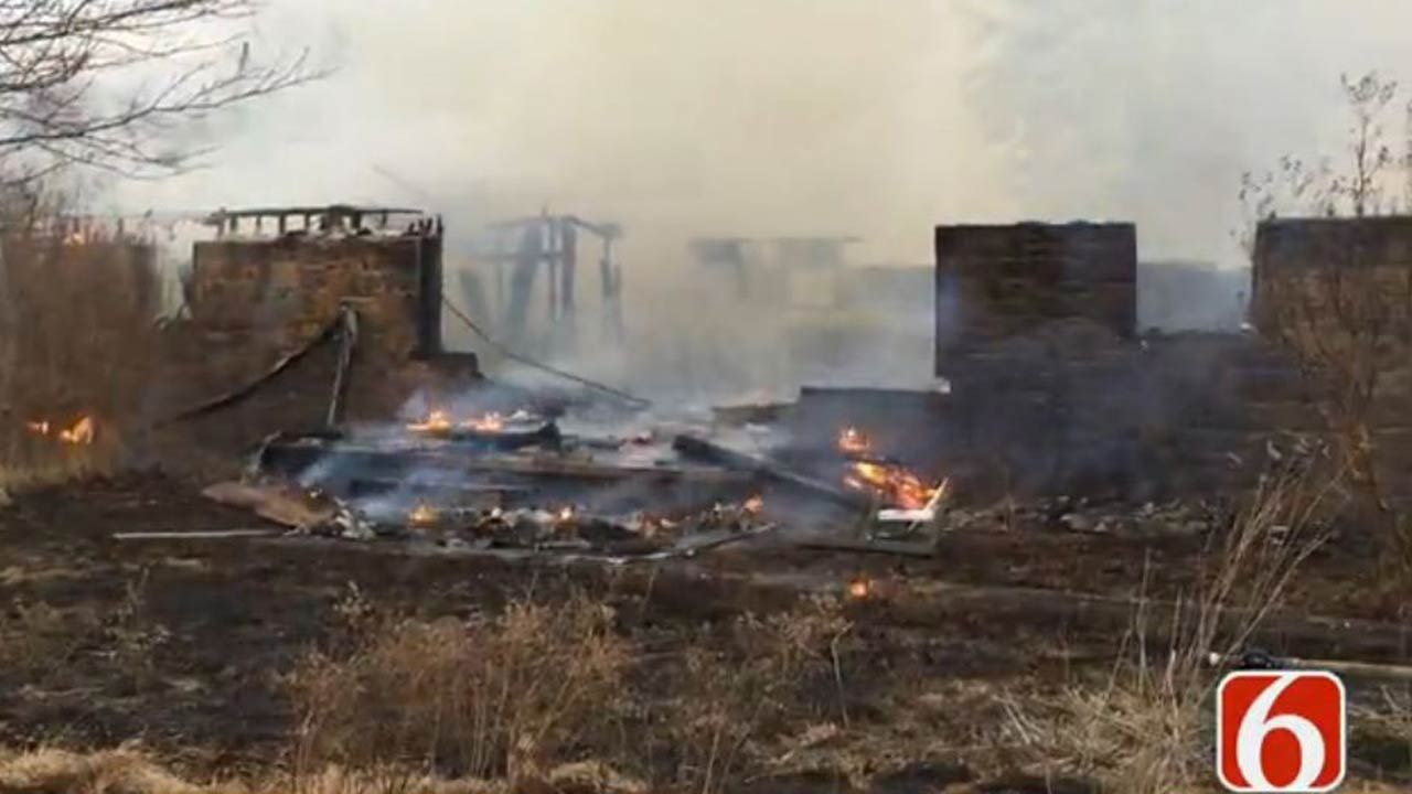 Fire Destroys Vacant Owasso House