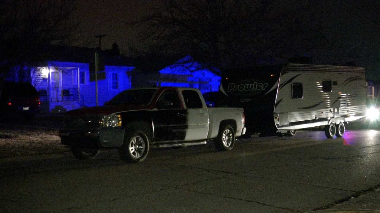 Police: Tulsa Man Arrested For Theft Of RV Trailer, Pickup
