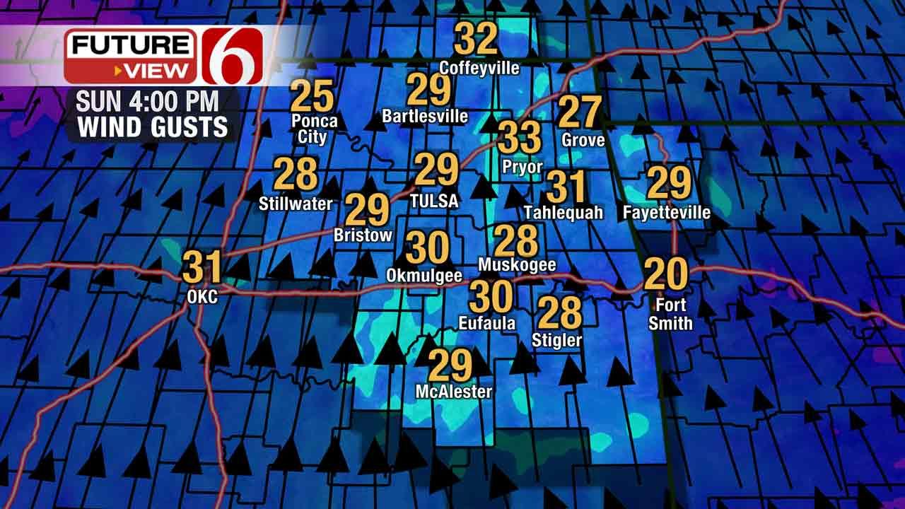 Strong Winds Create Elevated Fire Risk In Green Country