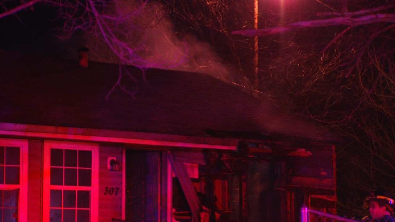 Vacant Tulsa Home Burns