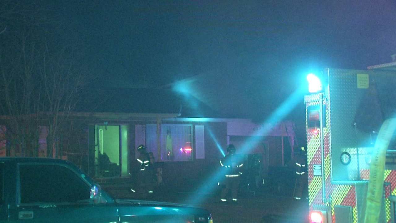 Two People Forced Out Of Home In Tulsa Fire