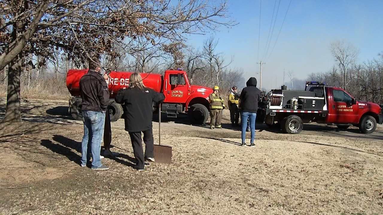 Wildfire Gives Mannford Residents Flashback To 2012 Fires