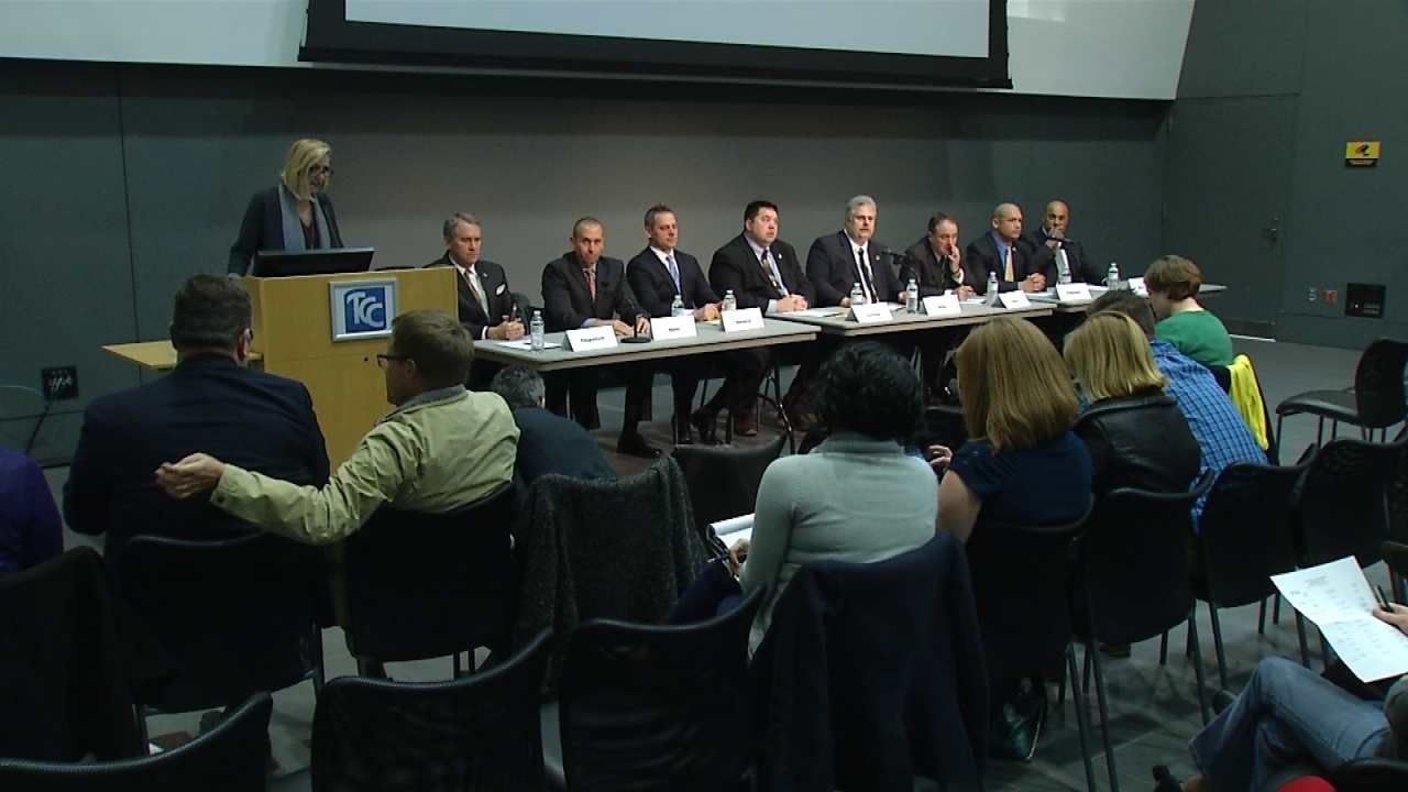 Republican Tulsa County Sheriff Candidates Sound Off At Forum