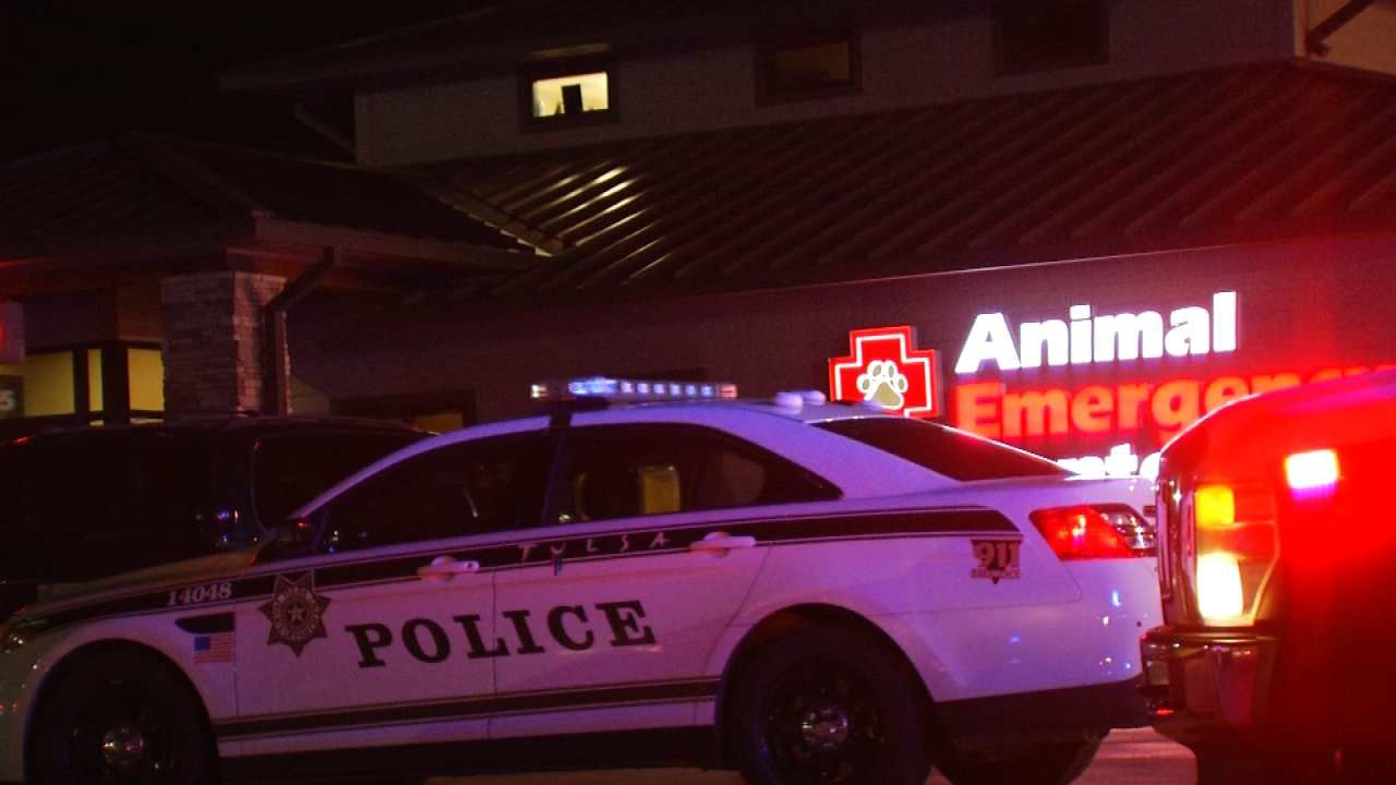 Police: Argument At Tulsa Emergency Vet Leads To Woman's Injury