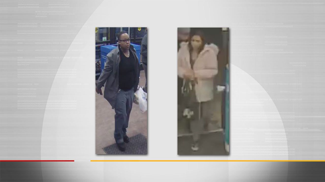 Tulsa Police Look For Two Women Suspected Of Using Stolen Credit Card