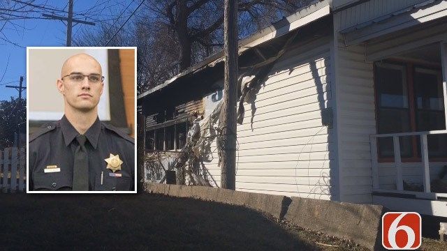 Rookie Tulsa Police Officer Rescues Woman From Fire