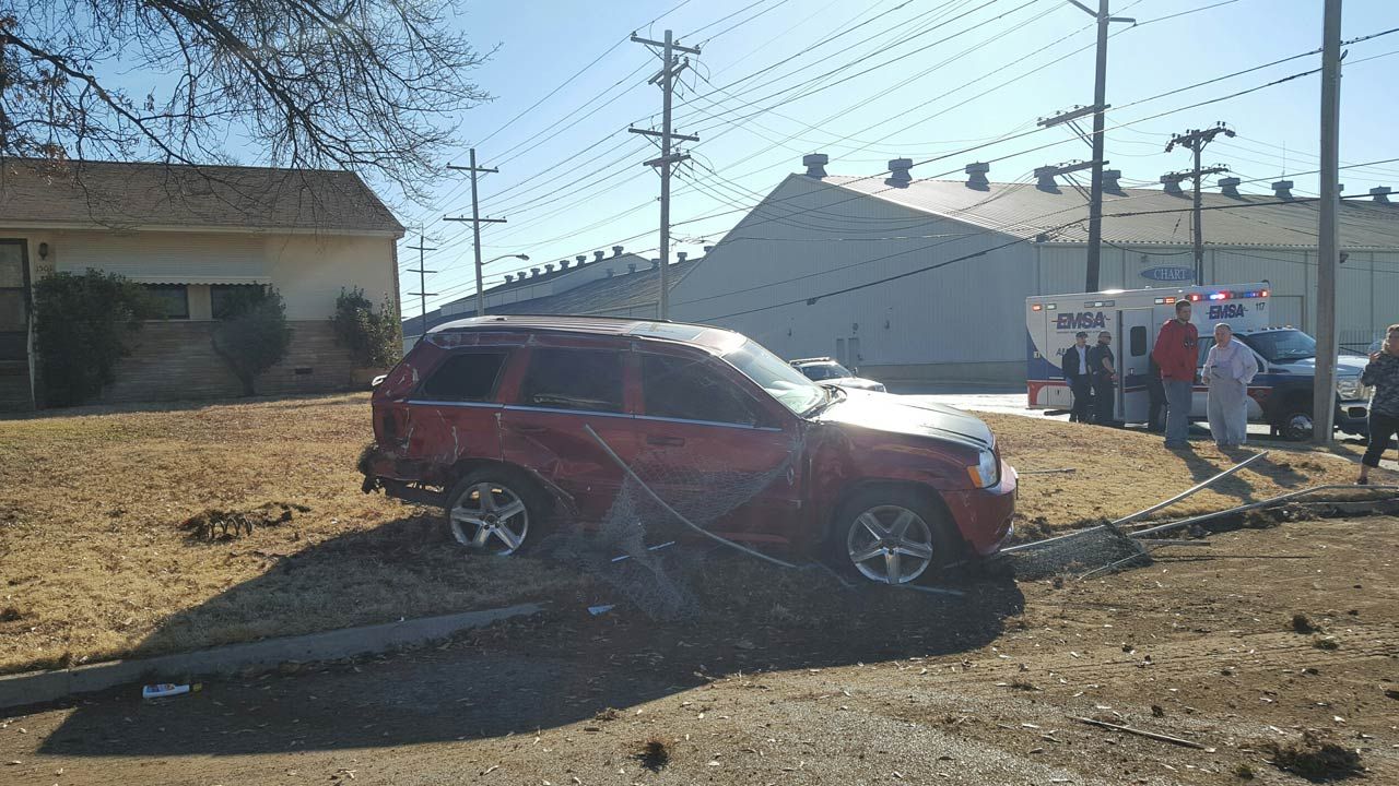 Witnesses: Speeding Driver Unhurt In Wild Crash In Tulsa