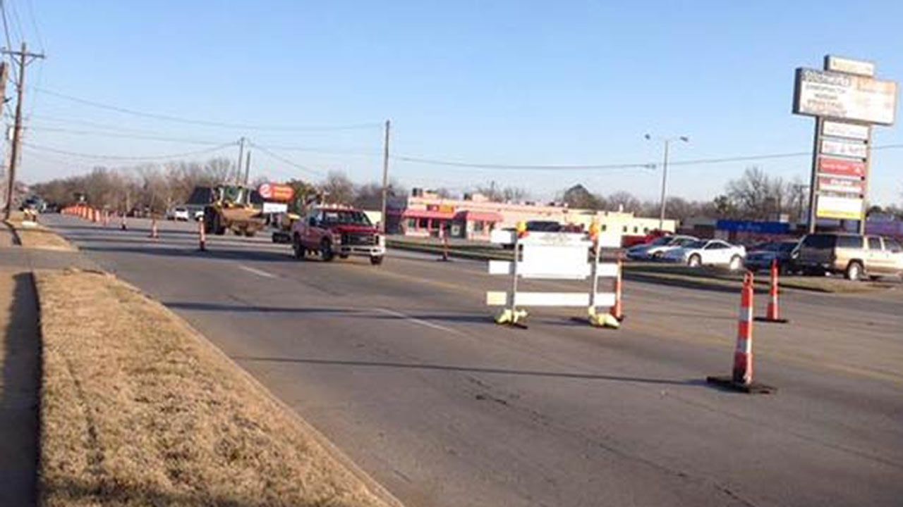 Tulsa Street Work To Slow Traffic On South Sheridan