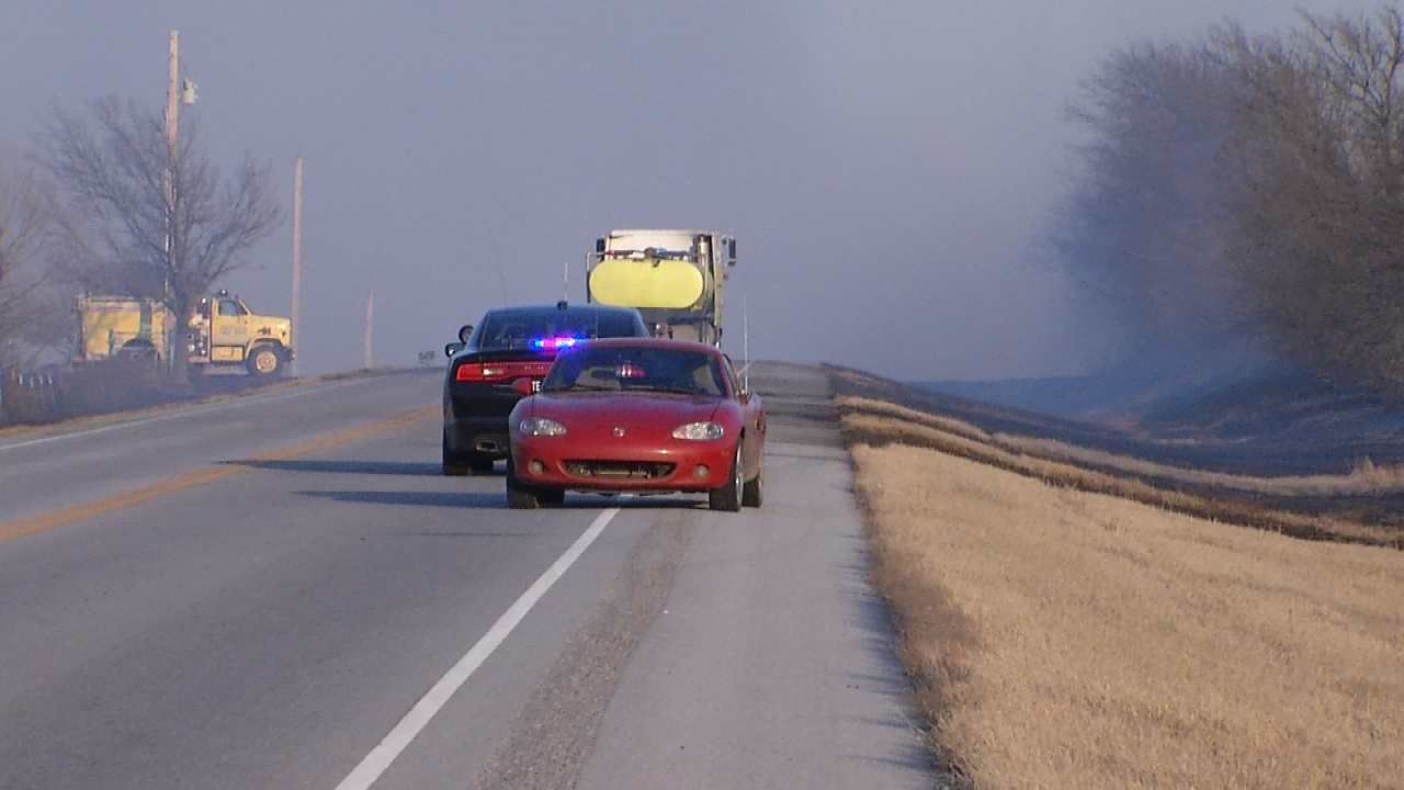 Firefighter Hit By Car While Fighting Nowata County Fire