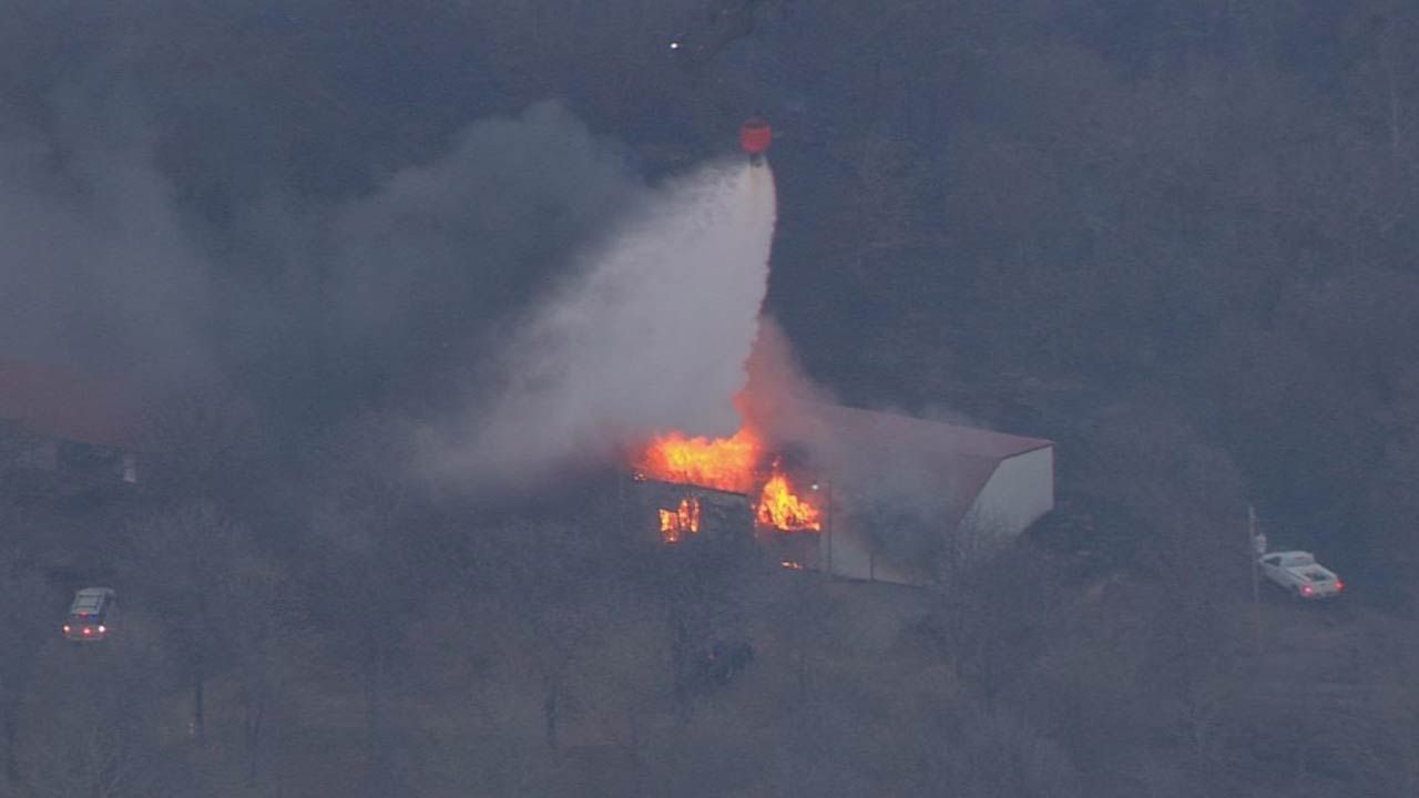 National Guard Helicopters Make Heroic Effort To Save Okmulgee County Building