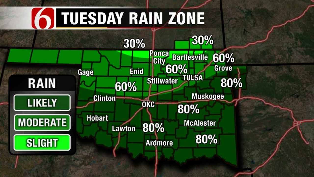 Alan Crone Weather Blog: Tracking A Tuesday System