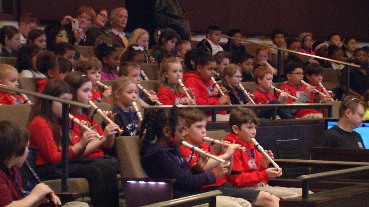 Tulsa Elementary Students Explore Music Through Carnegie Hall's Link Up Program